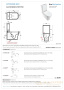 напольный безободковый унитаз моноблок olympia synthesis eco syn1303r23 63x36 см, черный матовый