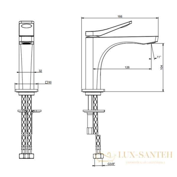 смеситель для раковины gessi rilievo 59002.030, copper pvd