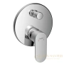 смеситель для ванны c душем hansgrohe rebris s 72466000, хром