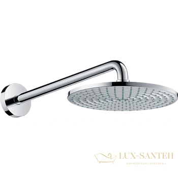 верхний душ hansgrohe raindance s 240 1jet ecosmart 9 л/мин с держателем хром 27461000