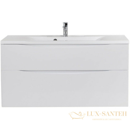 тумба под раковину belbagno marino marino-h60-1200-2c-so-bl-p 120 см подвесная, bianco lucido