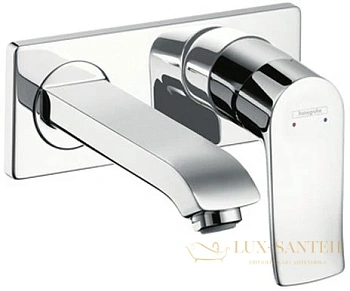 смеситель для раковины hansgrohe metris 31085000