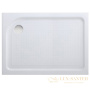 акриловый поддон для душа belbagno tray tray-bb-ah-100/80-15-w-l l 100x80x15 l с антискользящим покрытием, белый