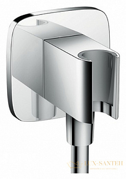 шланговое подключение hansgrohe fixfit porter e 26485000 держатель для душа