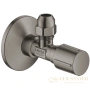 угловой вентиль grohe 22037al0, 1/2"х3/8", темный графит матовый