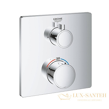 термостат grohe grohtherm 24078000 для душа, хром