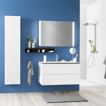 тумба под раковину duravit l-cube lc624102222 820х481х550 мм, белый