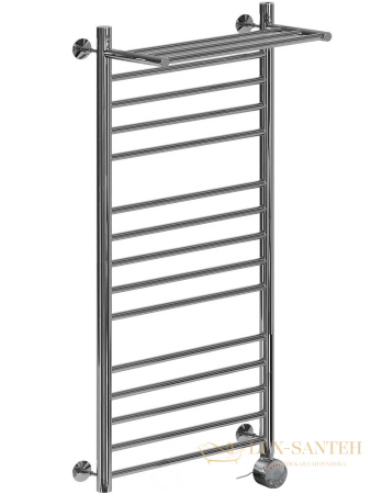 полотенцесушитель электрический ника classic лп (г2) вп 120/60 правый тэн, цвет хром