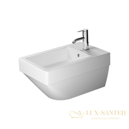 биде duravit vero air 2274150000 подвесное, белый