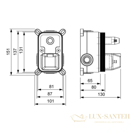 душевой комплект timo briana sx-7139/03sm 325 мм, черный матовый