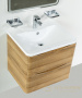 тумба под раковину belbagno acqua acqua-700-2c-so-rr 70 см подвесная, rovere rustico