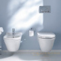 биде duravit starck 3 2280150000 подвесное, белый