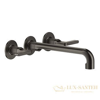 встраиваемый смеситель gessi inciso 58092.299 для раковины, black xl