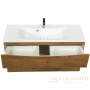 тумба под раковину belbagno marino-h60 marino-h60-1100-2c-so-rn-p 110 см подвесная, rovere nature