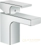 смеситель для раковины со сливным гарнитуром hansgrohe vernis shape 70 71560000 хром