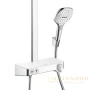 душевая система hansgrohe raindance select e 300 2jet showerpipe 27126400 белый/хром