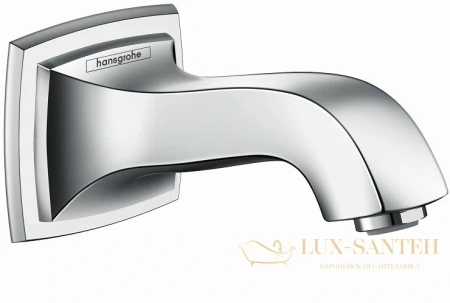 излив на ванну hansgrohe metropol 13425000 хром