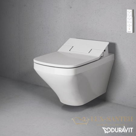 чаша подвесного унитаза duravit durastyle 2537590000 для крышки-биде sensowash, белый