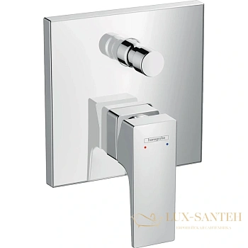 смеситель для ванны с душем hansgrohe metropol 32545000 внешняя часть, хром