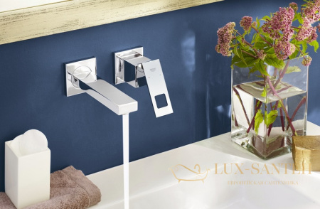 смеситель grohe eurocube 19895000 для раковины, хром