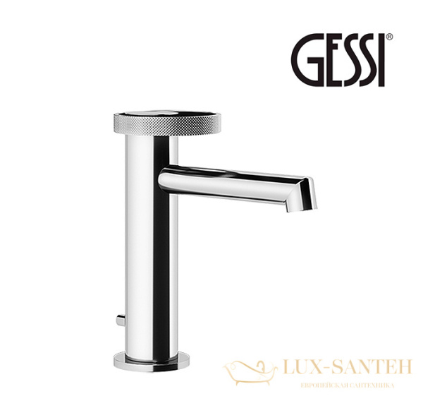 смеситель для раковины gessi anello 63301 031, хром