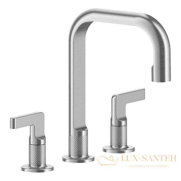 смеситель для раковины gessi inciso 58013.149,  finox brushed nickel