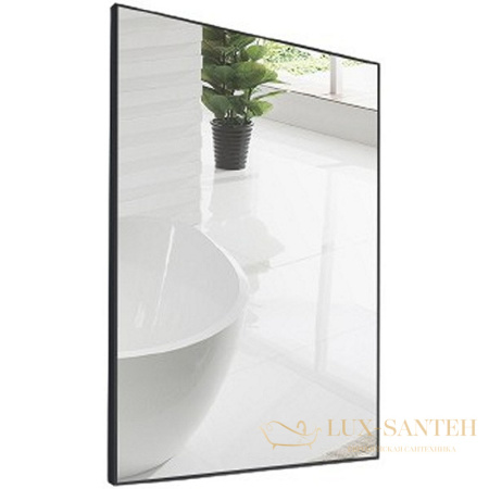 зеркало belbagno spc spc-al-600-800 nero, черный