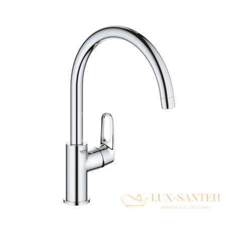 смеситель grohe bauflow 31538001 для мойки, хром