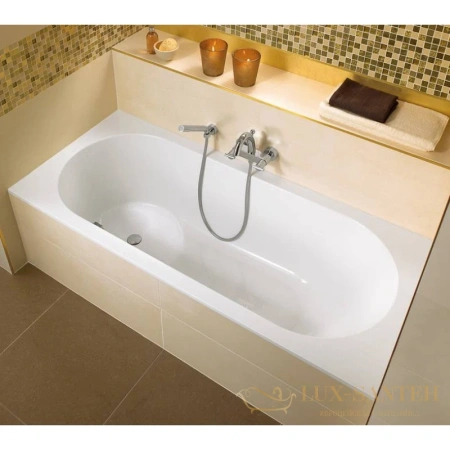 квариловая ванна villeroy & boch libra ubq170lib2v-01 170х75 см, альпийский белый