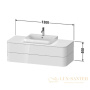 тумба под столешницу duravit happy d.2 plus hp497209292 1300x550x408 с раковиной, серый