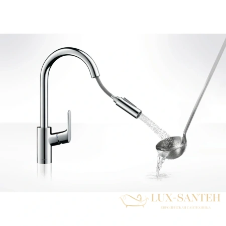 смеситель для кухни hansgrohe focus хром 31815000