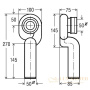 вакуумный сифон для писсуара viega 492458 вертикальный выпуск