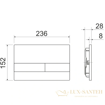 комплект ceramica nova metropol cn4002_1002b_1000: подвесной унитаз cn4002 + система инсталляции envision flat cn1002b + cn1000