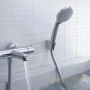 душевой набор hansgrohe croma 100 vario/porter'c 27594000 с держателем и шлангом 160 см, хром