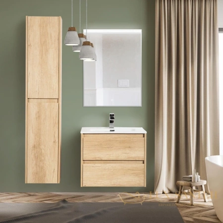 пенал подвесной belbagno kraft kraft-1600-2a-sc-rnn-l, rovere nebrasca nature