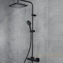 душевая система с термостатом hansgrohe vernis shape showerpipe 240 26427670