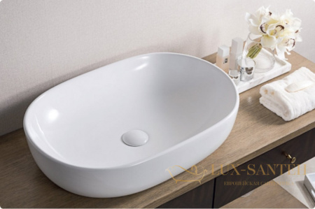 раковина-чаша belbagno bb1084 60 см, белый