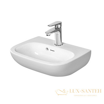 раковина duravit d-code 07054500002 450х340 мм, белый