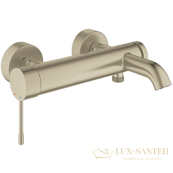 смеситель для ванны grohe essence new 33624en1, никель матовый