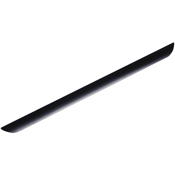 мебельная ручка cezares eco rs155hcp.4/224-nero для тумбы 1 шт, черный