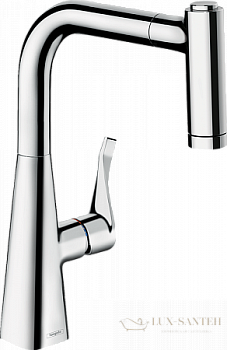 смеситель для кухни hansgrohe metris 73800000