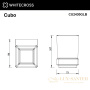 стакан подвесной whitecross cubo cu2430glb, брашированное золото