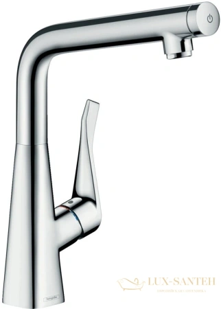 смеситель hansgrohe metris select 14883000 для кухонной мойки