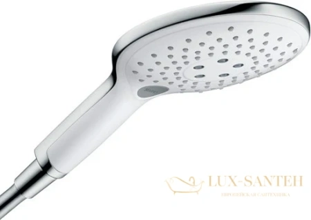 ручной душ hansgrohe raindance select 150 air 3jet 28587400 белый/хром