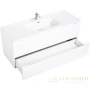 тумба belbagno etna etna-1200-2c-so-bl-p 119,6 см, bianco lucido