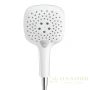 ручной душ hansgrohe raindance select e 150 3jet 26550400 белый/хром