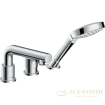 смеситель для ванны hansgrohe talis s 72417000, хром