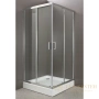 душевой уголок belbagno uno-a-2 uno-a-2-90-p-cr 90x90 см, стекло текстурное