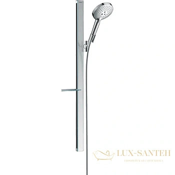 душевой гарнитур hansgrohe raindance select s 27649000 ecosmart, хром