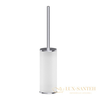 ерш gessi inciso 58543.149, finox brushed nickel/белый